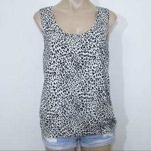Josephine Chaus Sleeveless Leopard Print T…